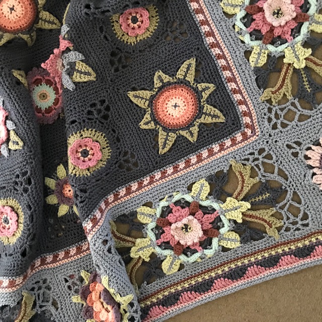 Persian Tiles sandalwood blanket kit now available - Janie Crow